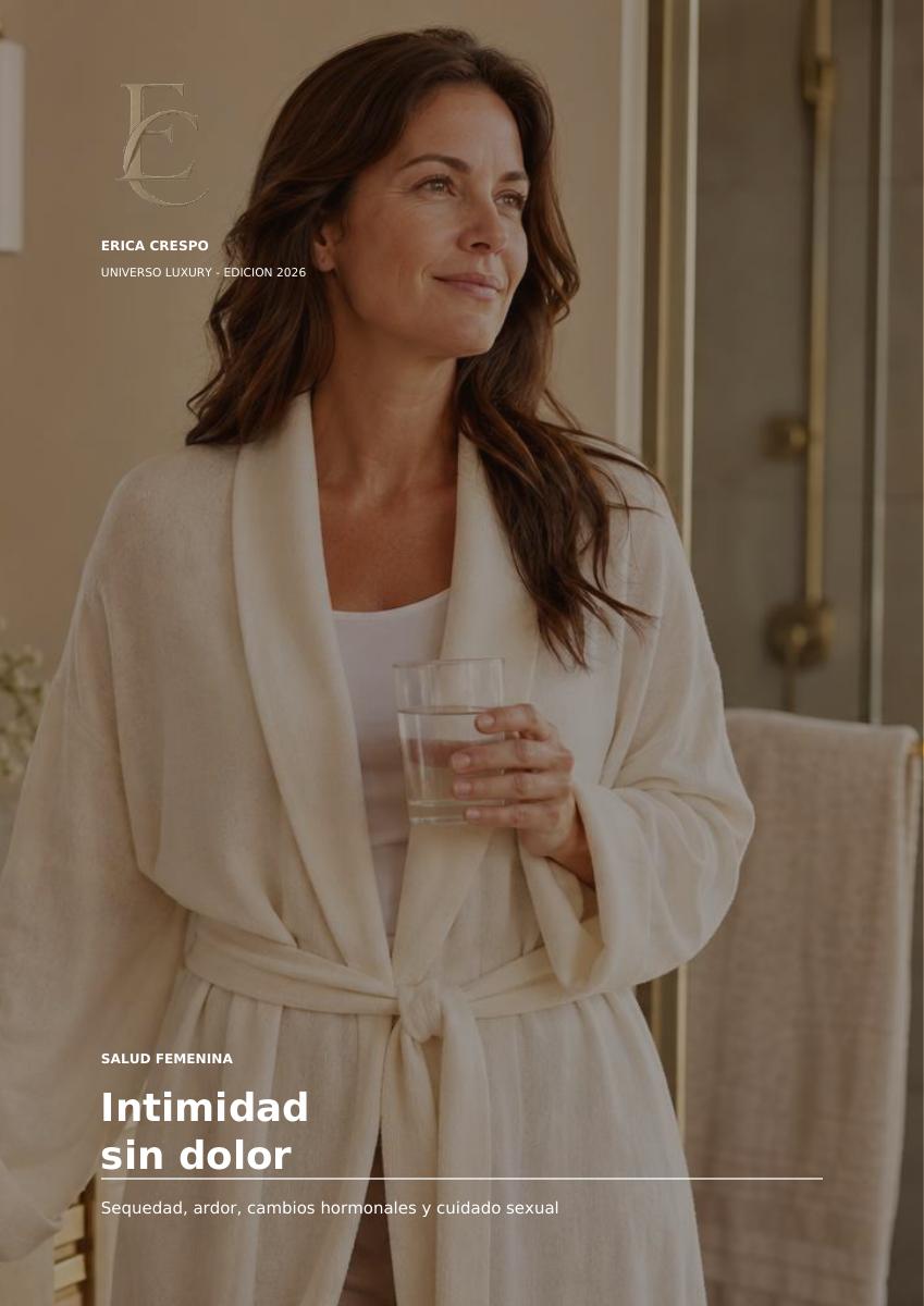 Portada de Intimidad sin dolor: sequedad y menopausia