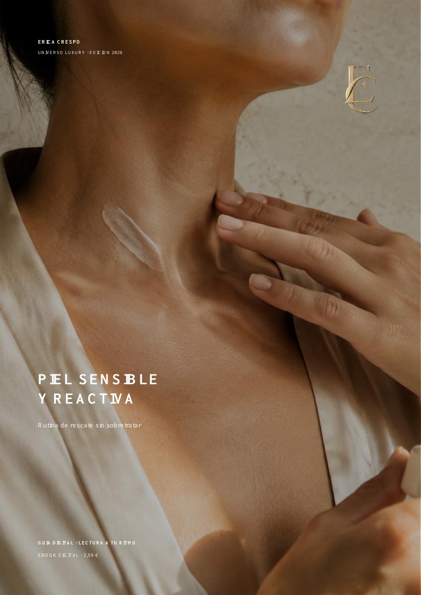 Portada de Piel sensible y reactiva