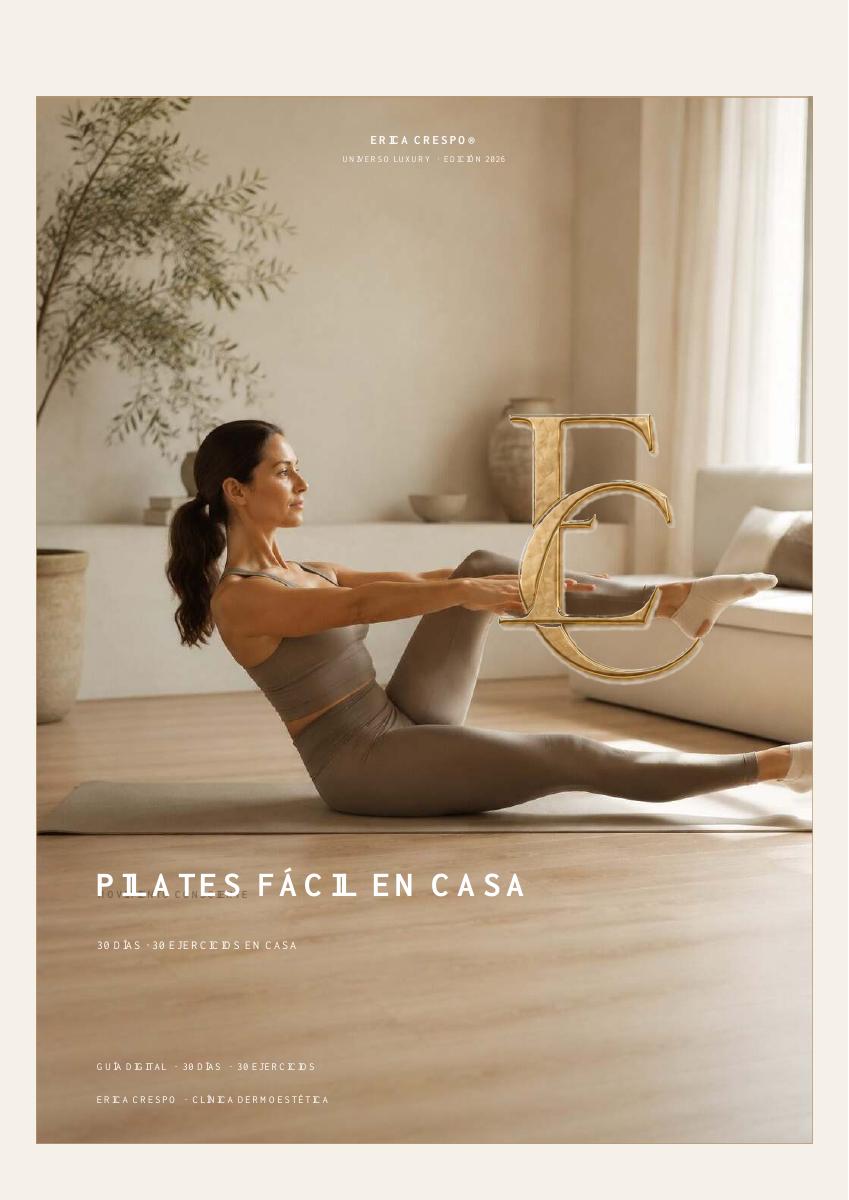 Portada de Pilates fácil en casa · 30 días