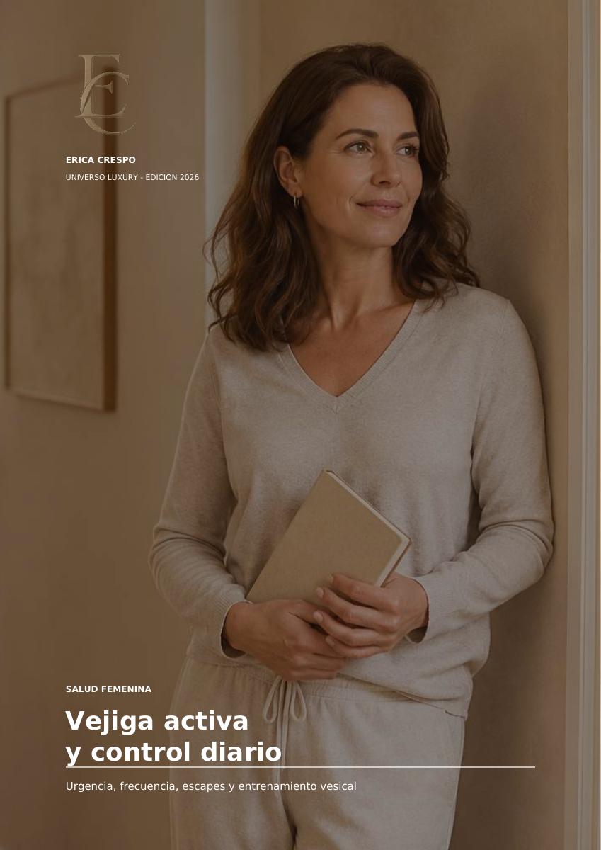 Portada de Vejiga activa: urgencia, frecuencia y entrenamiento vesical